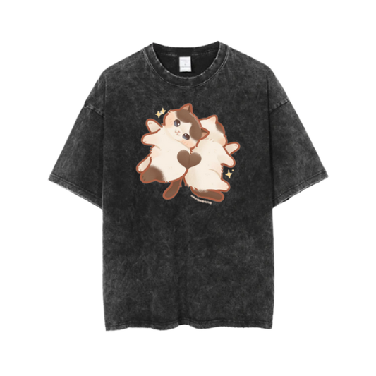 cat One Size t- shirt  Washed 44