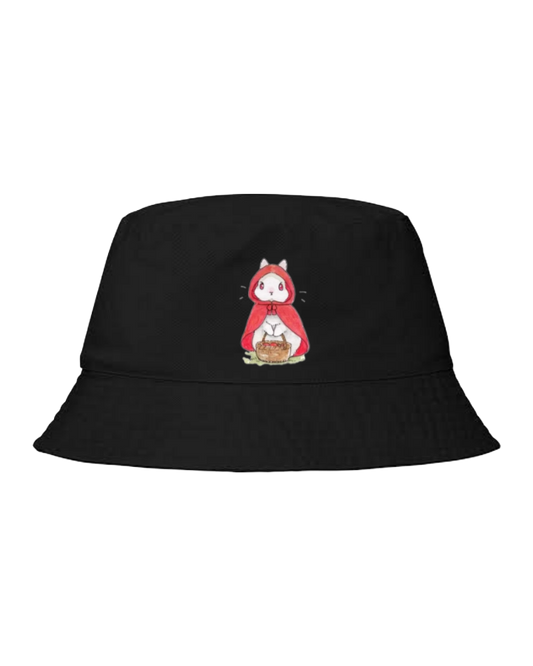 bunny Bucket hat Fishman hat cap Black 44
