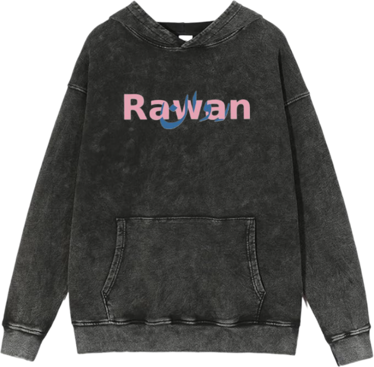 names One Size hoodie Washed Rawan 44