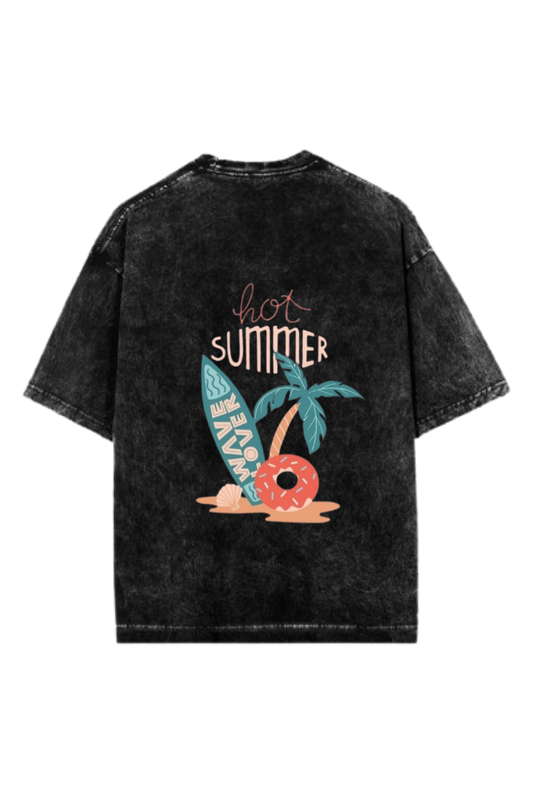 Summer Vibes One Size t- shirt Washed Back 44