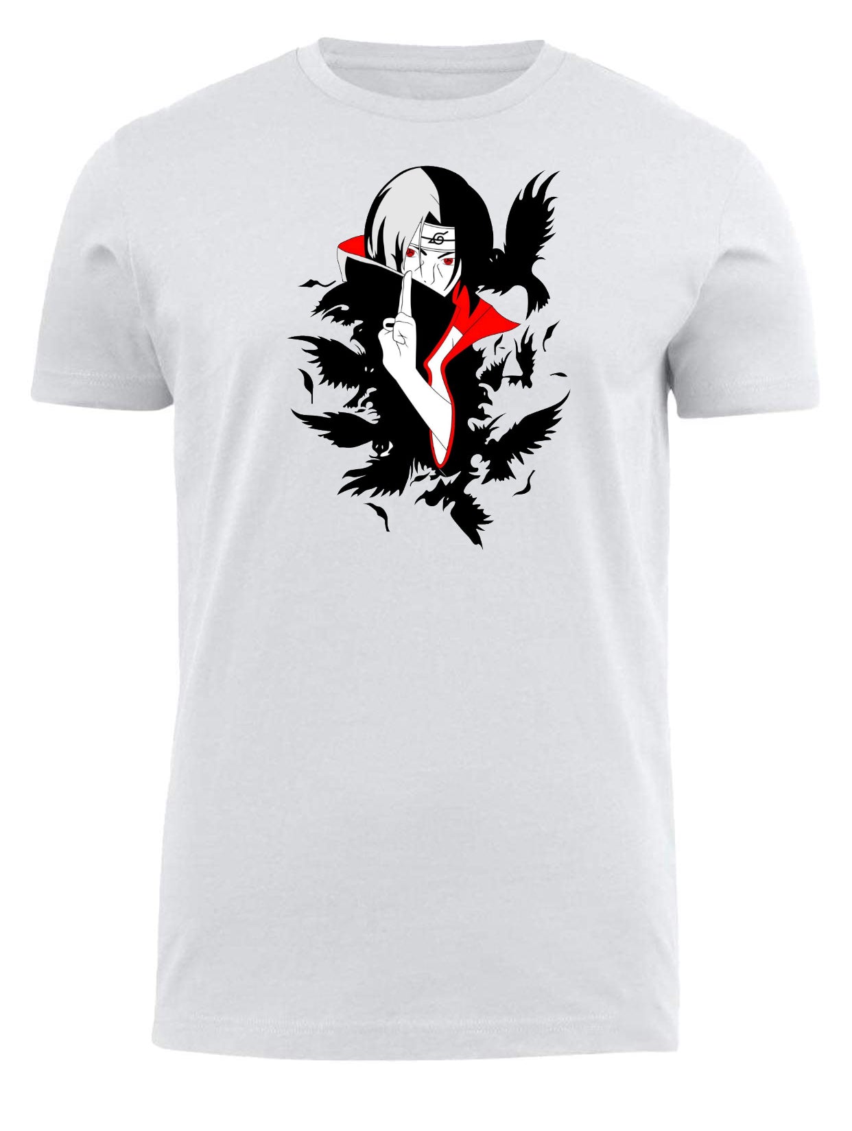 Naruto Shippuden t- shirt fat White 44