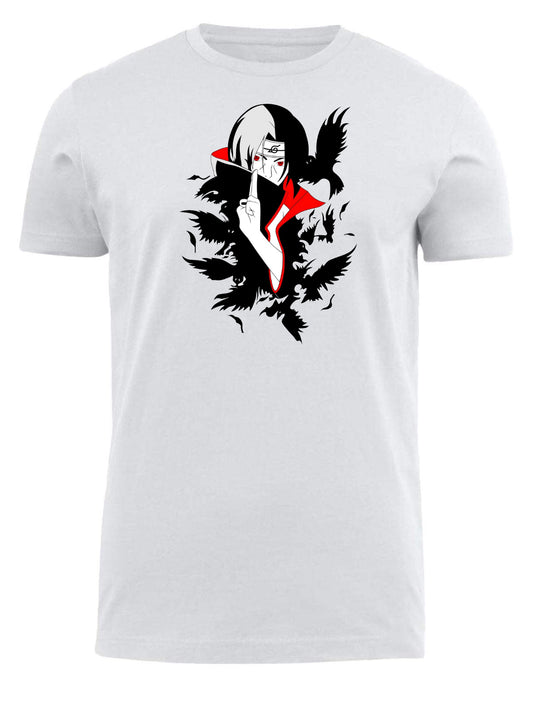 Naruto Shippuden t- shirt fat White 44