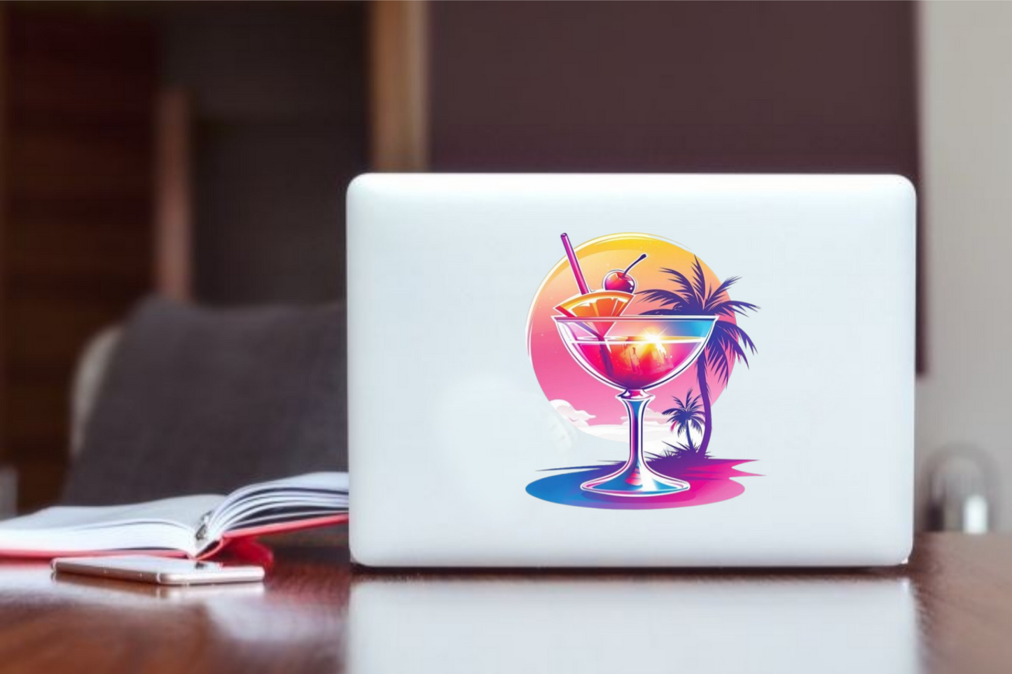 Summer Vibes Laptop Sticker 45