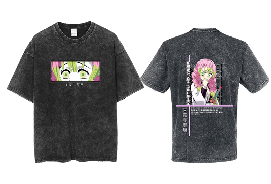 Anime Demon slayer nezuko tanjiro  One Size t- shirt Washed 45