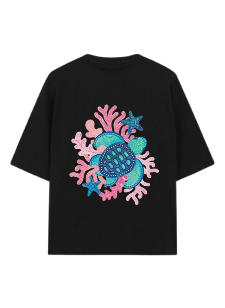 Summer Vibes t- shirt Black Back 45