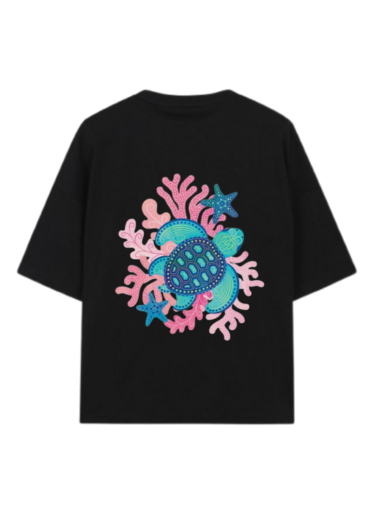 Summer Vibes t- shirt Black Back 45