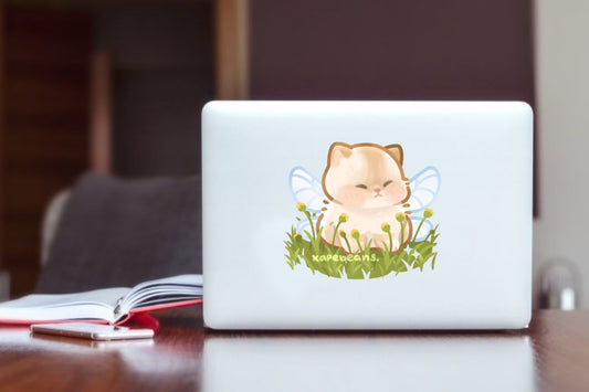 cat Laptop Sticker 45