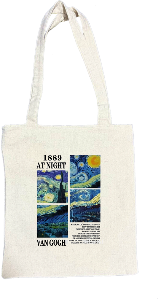 1889 AT NIGHT tote bag beige 45