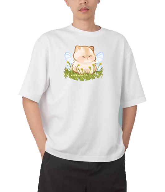 cat One Size t- shirt White 45