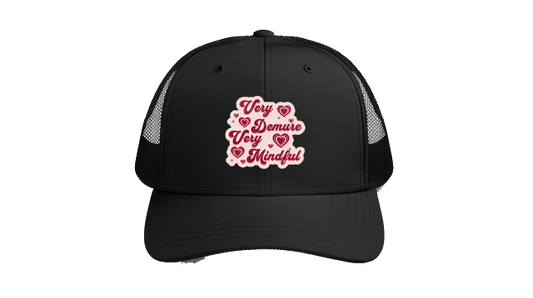 Baseball cap Black Very Demure, Very Mindful 45