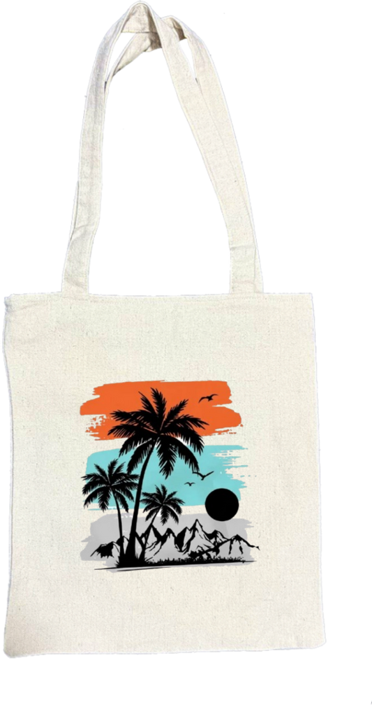 Summer Vibes tote bag Beige 45