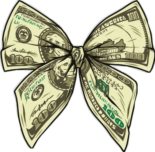 Sticker Money Bow 45