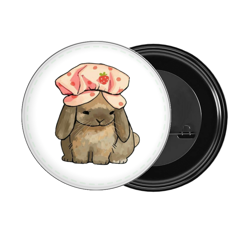 bunny brooch 45