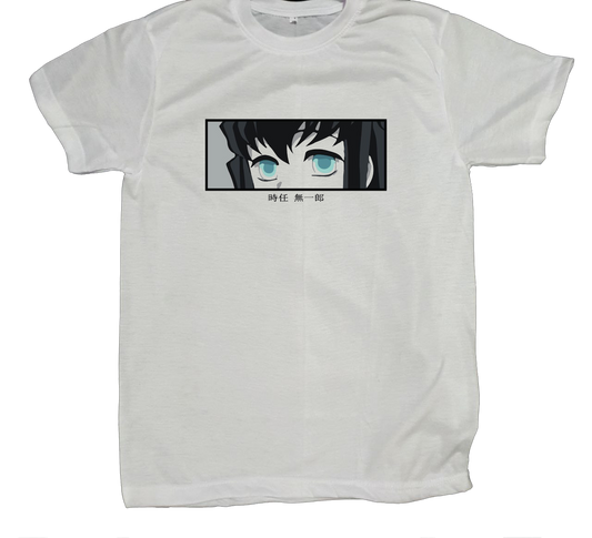 Anime Demon slayer nezuko tanjiro t- shirt fit White 43