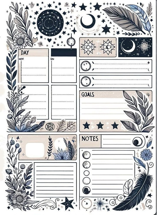 Aesthetic Cute Stickers Pack - Waterproof Vinyl Cartoon Decals for Water Bottles, Laptops, Scrapbooking, Kawaii Stationery Supplies sticker journal sticker