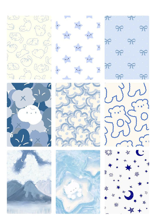 Aesthetic Cute Stickers Pack - Waterproof Vinyl Cartoon Decals for Water Bottles, Laptops, Scrapbooking, Kawaii Stationery Supplies sticker journal sticker