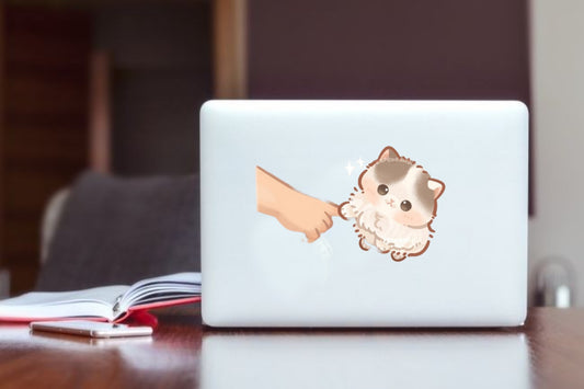 cat Laptop Sticker 46