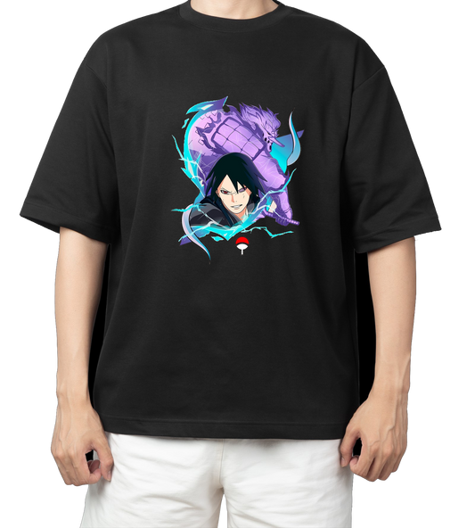 Naruto Shippuden t- shirt One Size Black 46