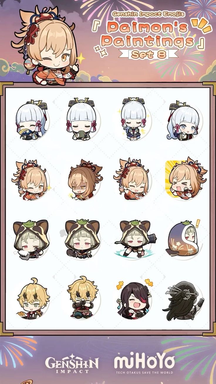 Genshin Impact Sticker 46