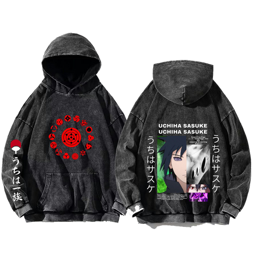 Naruto Shippuden One Size hoodie Washed Back 46