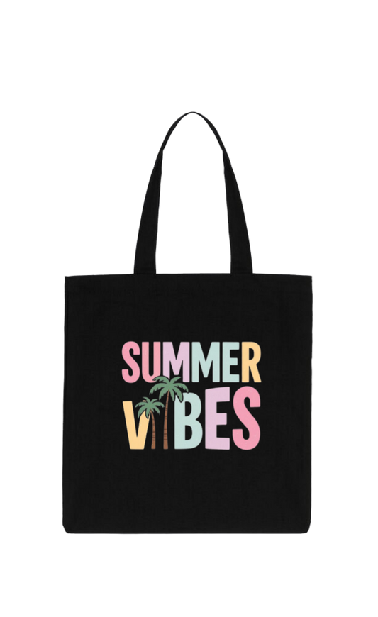 Summer Vibes tote bag Black 46