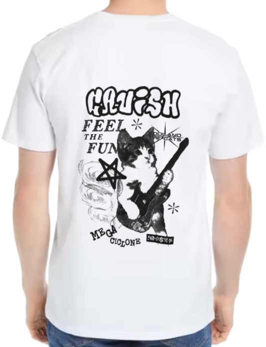 HAVISH Back text One Size t- shirt White Back 46