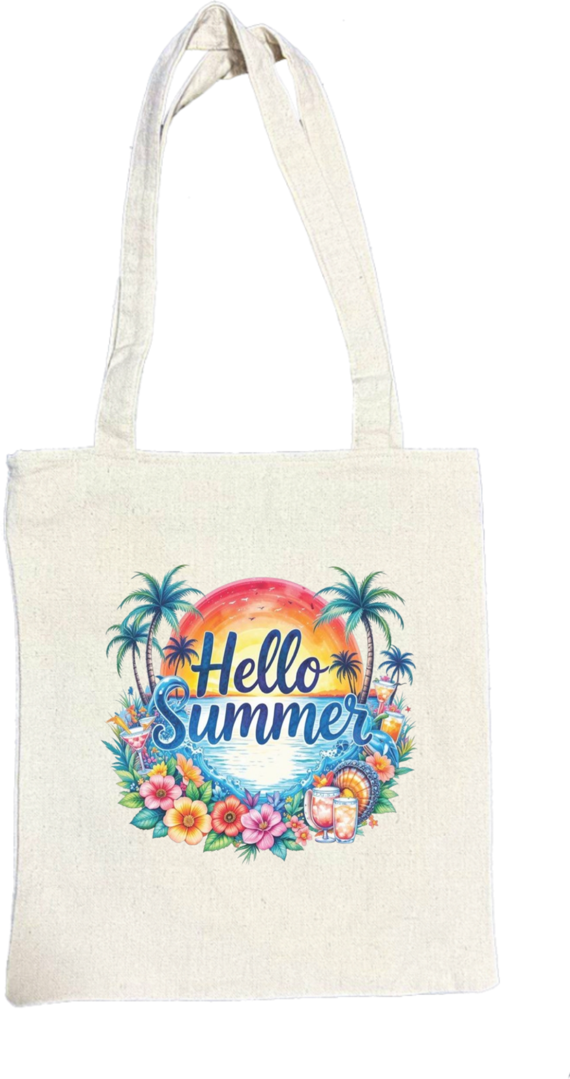Summer Vibes tote bag Beige 46
