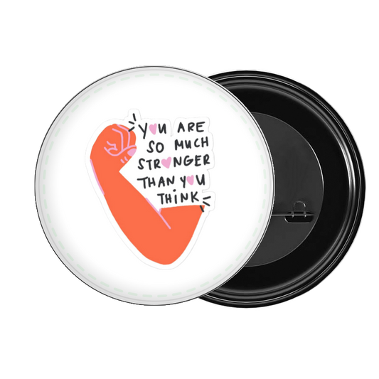 badge pin for bag workout gym pilates 45