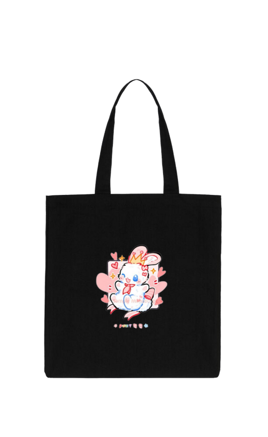bunny tote bag White 46
