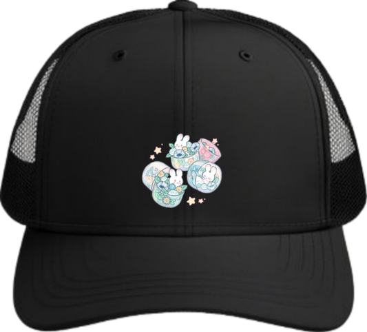 bunny Baseball cap Black 46