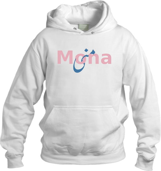 names One Size hoodie White Mona 47