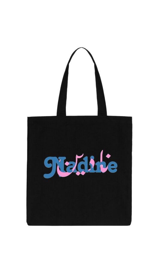 names tote bag Black Nadine 47