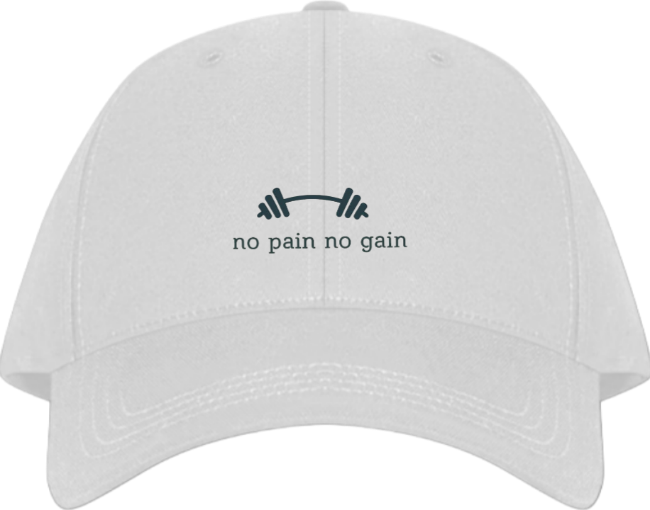 workout gym pilates Baseball cap White 46