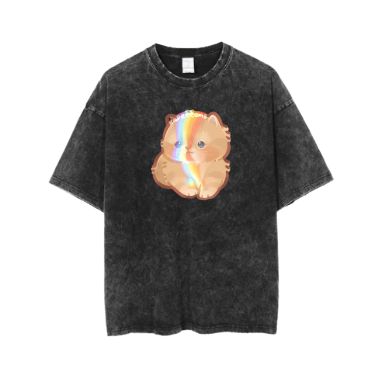 cat One Size t- shirt  Washed 47