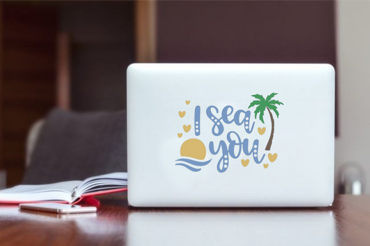 Summer Vibes Laptop Sticker 47