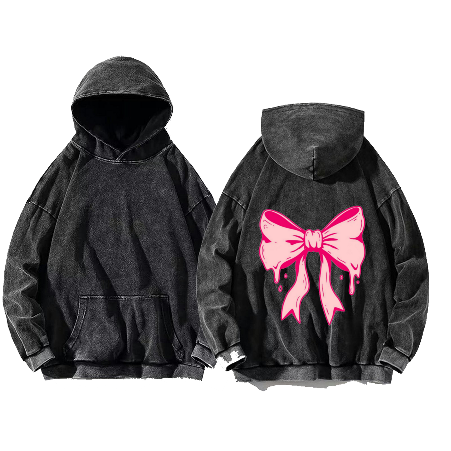 فيونكة One Size hoodie Washed Back 47