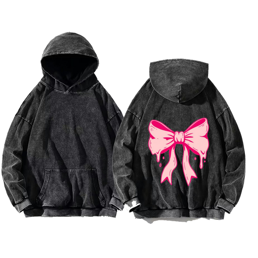 فيونكة One Size hoodie Washed Back 47