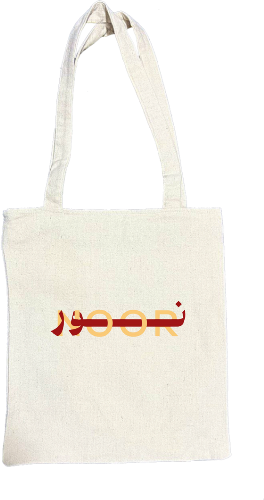 names tote bag beige Nour 47
