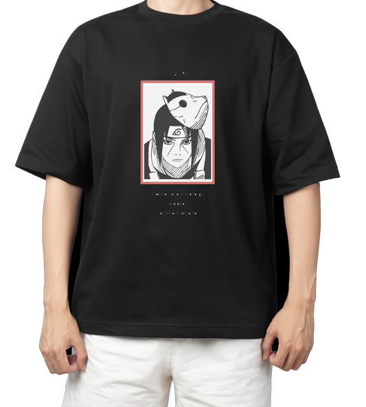 Naruto Shippuden t- shirt One Size Black 47