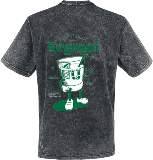 Negroni t- shirt One Size Washed Back 47