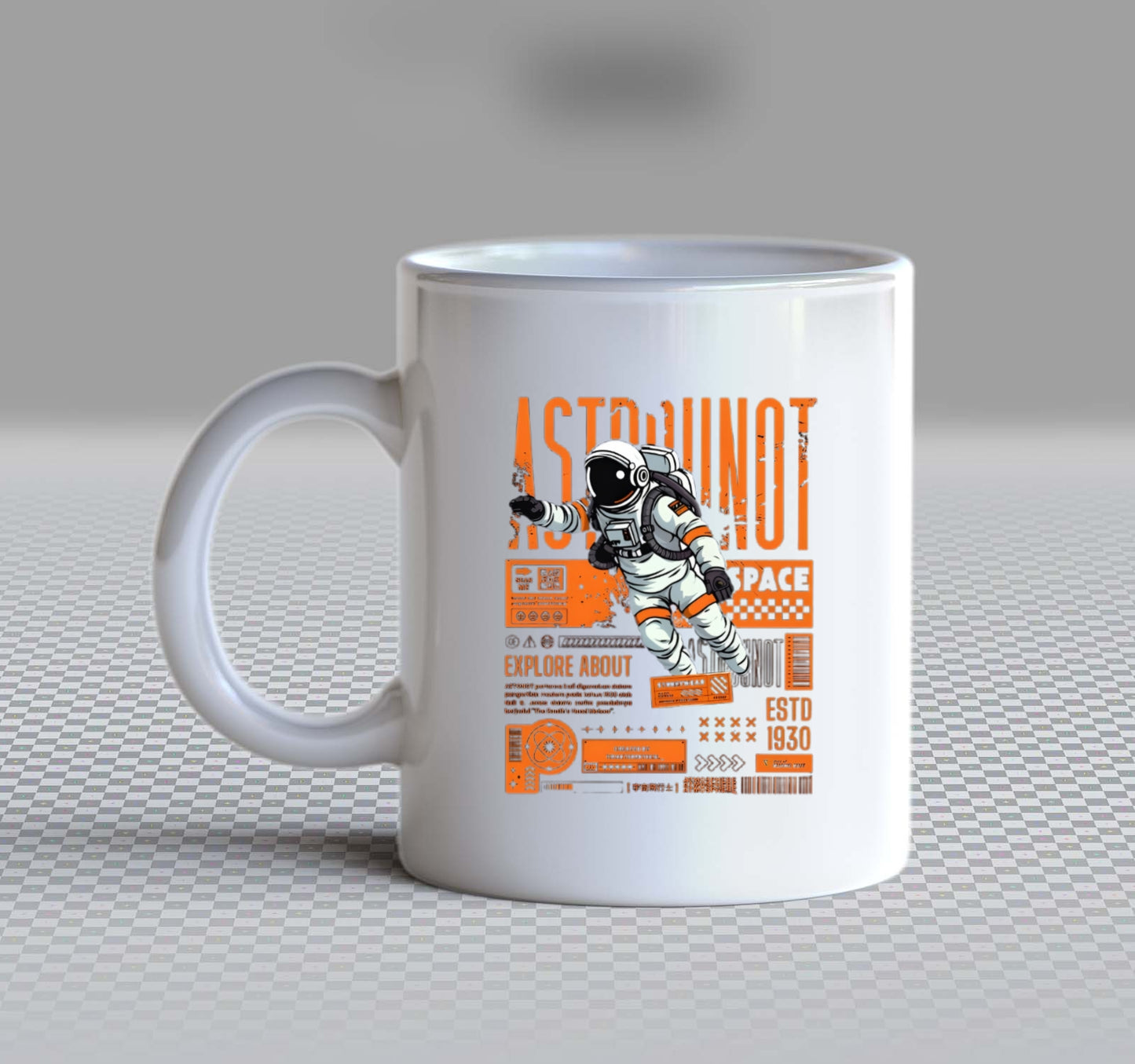 ASUNOT Back text Mug 47