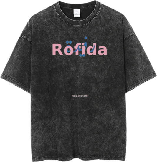 names t- shirt One Size Washed Nadine 47