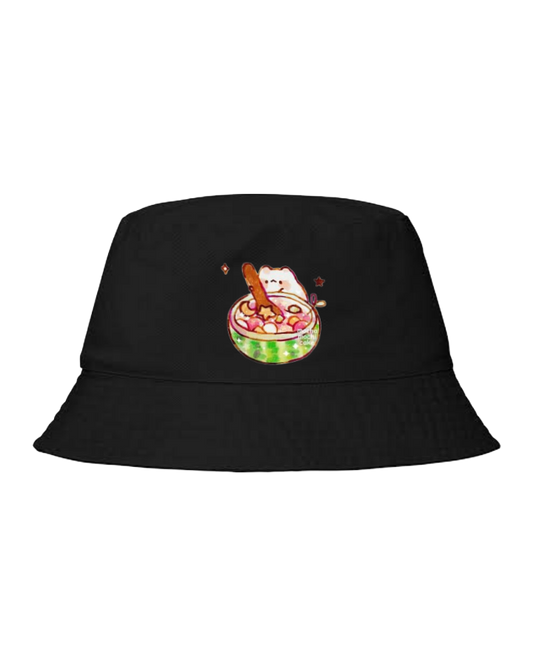 bunny Bucket hat Fishman hat cap Black 47