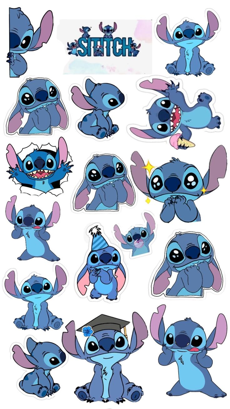 stitch stickers sheet 23