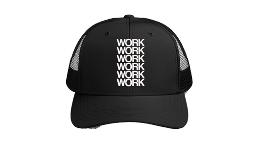 Baseball cap Black WORK 48