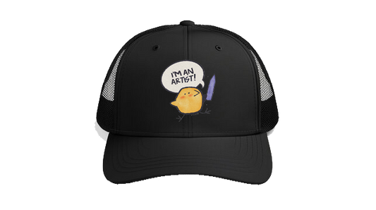 Baseball cap Black I'M AN ARTIST 95