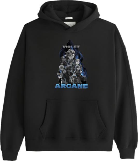 League of Legends Vi Over Size hoodie Black 5