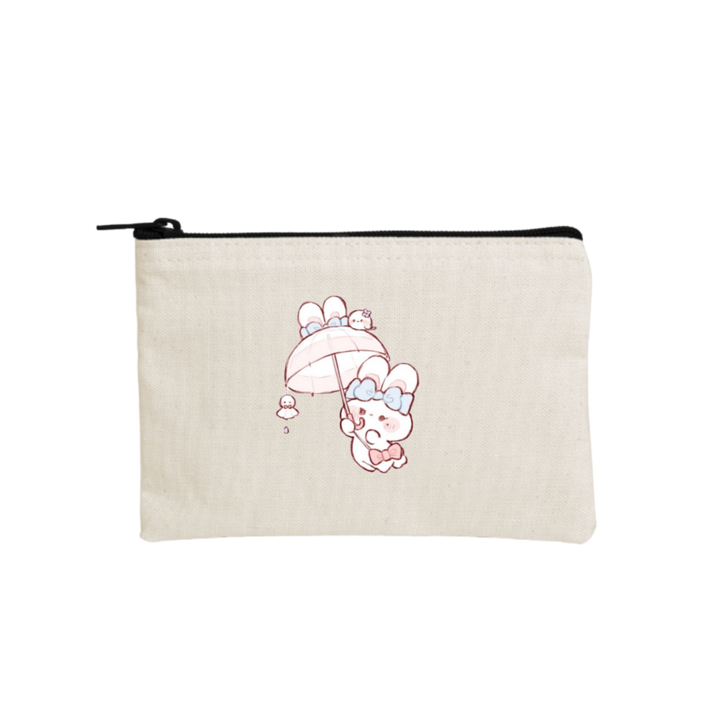 bunny wallet pencil case Beige 38