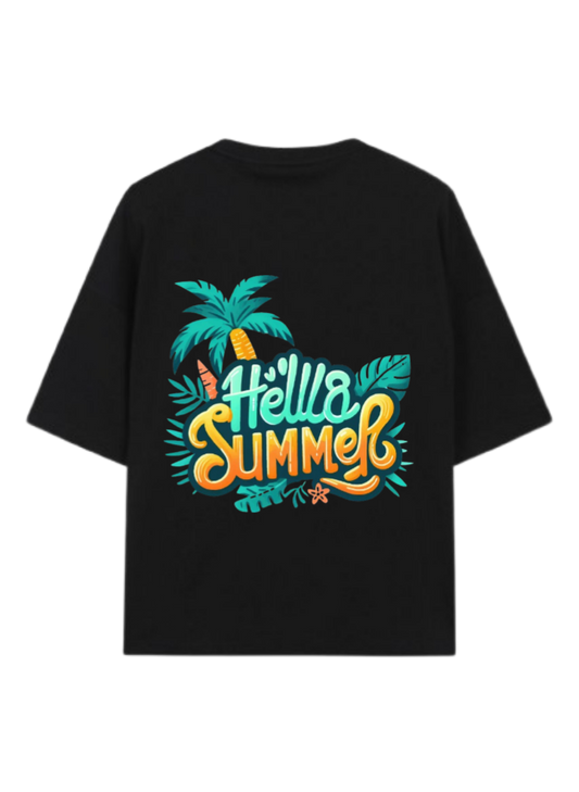 Summer Vibes t- shirt Black Back 48