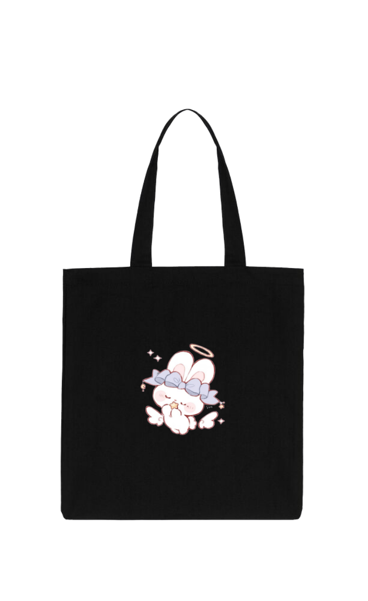 bunny tote bag White 48